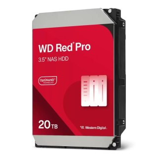 Dysk WD Red Pro  WD202KFGX 20TB 3 5" 7200 512MB SATA III NAS