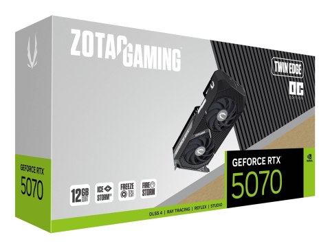 Karta graficzna ZOTAC GAMING GeForce RTX 5070 Twin Edge OC 12GB