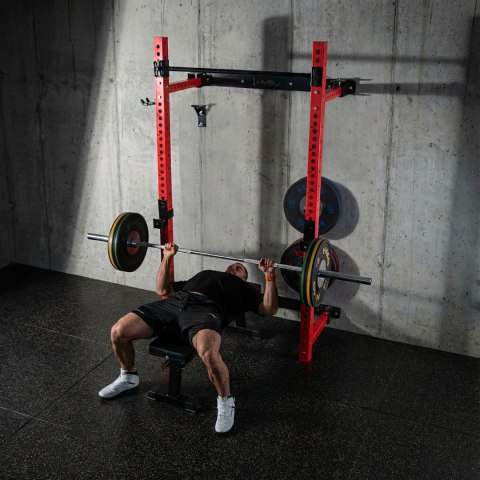 KLT34 WIELOFUNKCYJNA KLATKA TRENINGOWA SKŁADANA RED HMS