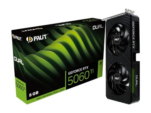 Karta graficzna GeForce RTX 5060 TI DUAL 8GB GDDR7 128bit 3DP HDMI