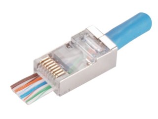 Wtyk przelotowy RJ45 STP kat 5e (opakowanie 100 sztuk)