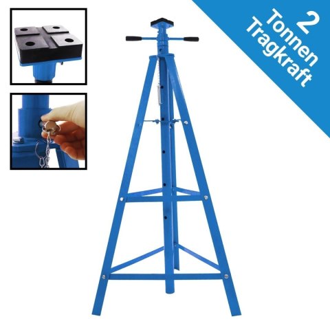 Podstawka Samochodowa BITUXX 2T - Regulowana Podpora Kobyłka Stalowa pod Auto