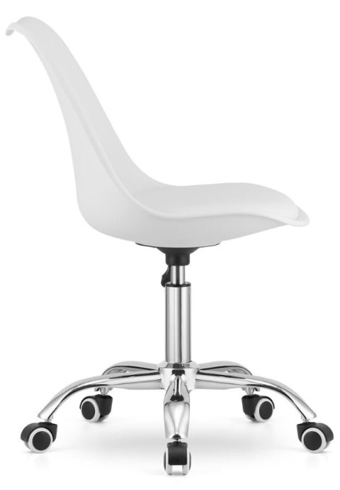 Krzesło obrotowe MONZA OFFICE WHITE PU II GATUNEK