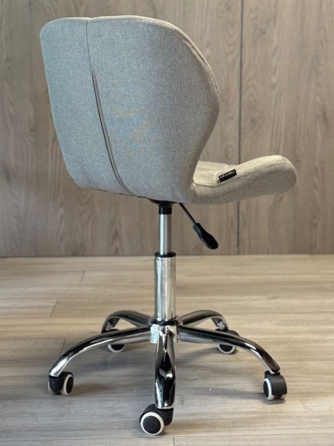Krzesło obrotowe VASTO OFFICE FABRIC GREY GOLD