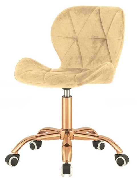 Krzesło obrotowe VASTO OFFICE VELVET SUNNY ROSE GOLD