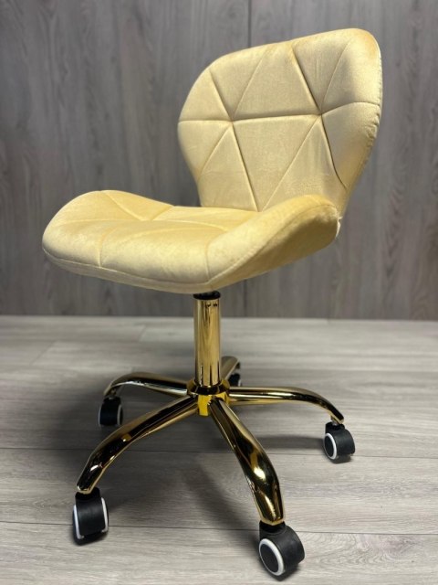 Krzesło obrotowe VASTO OFFICE VELVET SUNNY ROSE GOLD