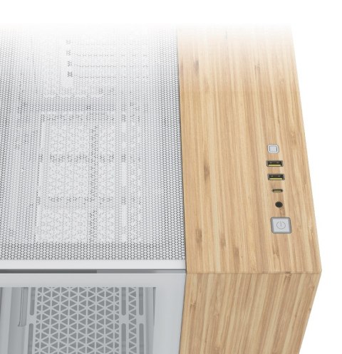 Obudowa Corsair 2500X WHITE/BAMBOO