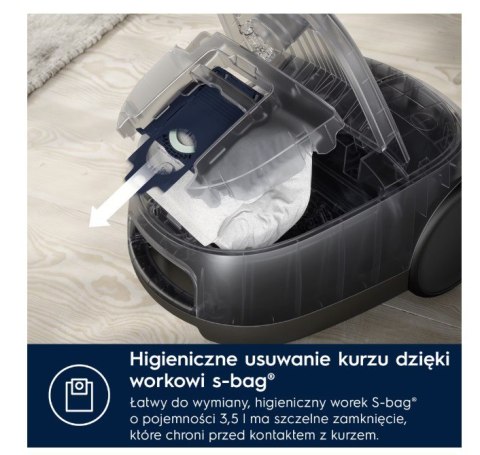 Odkurzacz workowy linia 600 EB61C2DBP Electrolux
