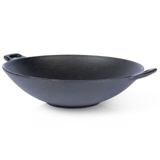 Patelnia Wok z Uchwytami Nieprzywierająca Solidna ORION 30 cm