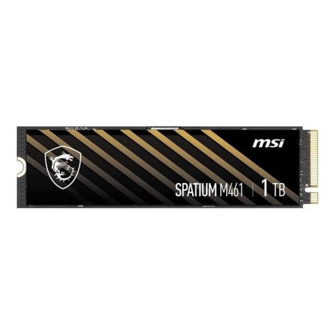 Dysk SSD MSI SPATIUM M461 1TB PCIe 4.0 NVMe M.2 2280 (5000/3200 MB/s) 3D NAND