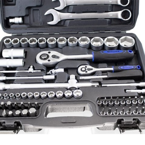 ZESTAW NARZĘDZI BITUXX 82 ELEMENTY NASADKI BITY TORX W WALIZCE