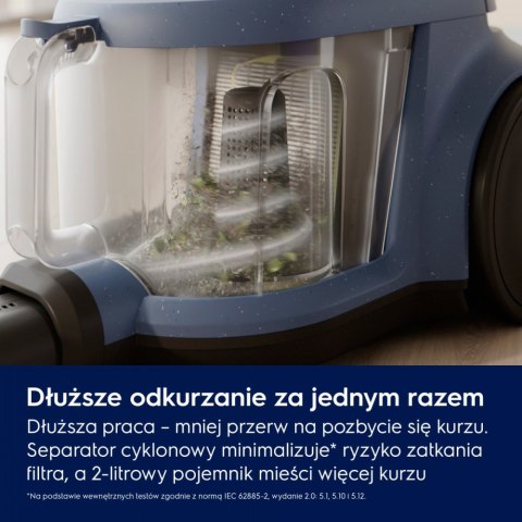 Odkurzacz bezworkowy linia 500 EL51C1LDB Electrolux