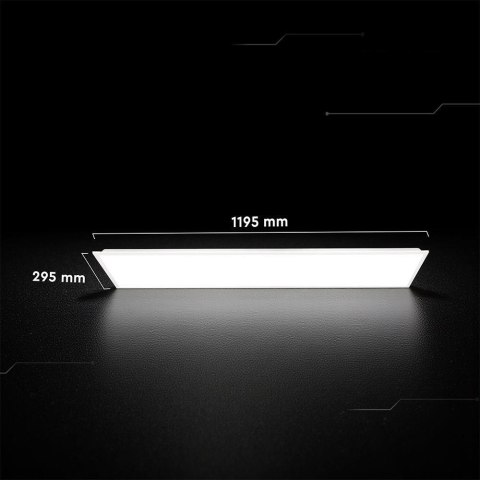 Panel LED V-TAC 40W 1200x300 LED CREE CHIP zasilacz STARSENSE backlight 33mm 120Lm/W VT-61045 4000K 4800lm 6 lat gwarancji
