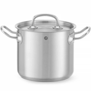 Garnek wysoki z pokrywką Kitchen Line 45 l śr. 400x360 mm