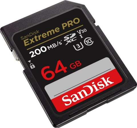 Karta pamięci Extreme Pro SDXC 64GB 200 90 MB s V30 UHS-I U3