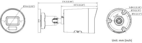 Kamera IP Hikvision DS-2CD2087G3-LI2UY SL(2.8mm)(O-STD)