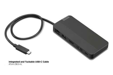 Stacja dokująca USB-C Dual Display Travel Dock 40B90100EU