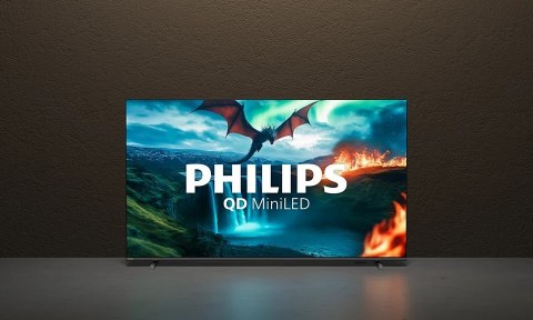 Telewizor Philips QD MiniLED 4K 55MLED820/12 55 Smart TV Titan Czarny