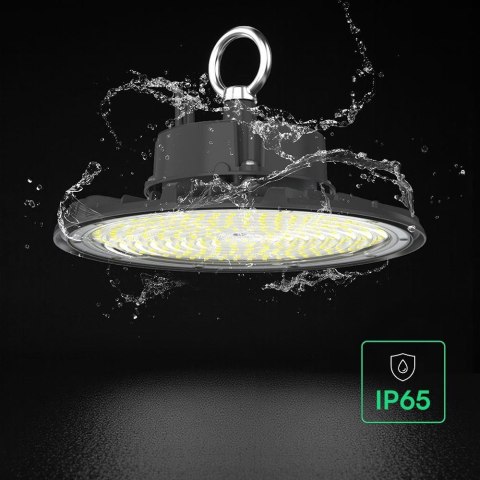 Oprawa V-TAC LED UFO high bay IP65 ALU 155Lm/W 100W VT-91102 4000K 15500lm 5 lat gwarancji