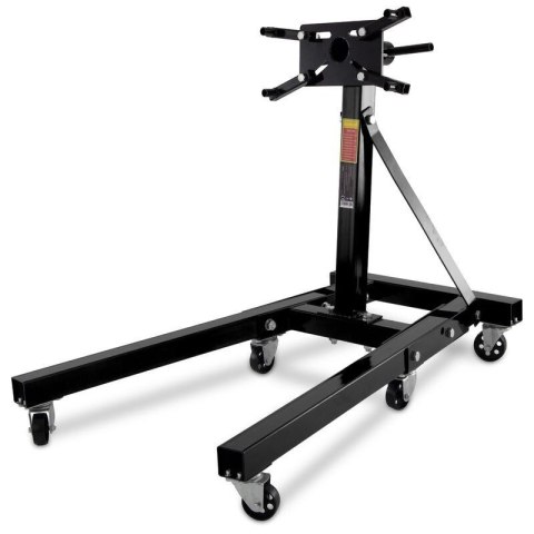 Stojak pod silnik BITUXX do 900 kg składana podpora silnika z kółkami