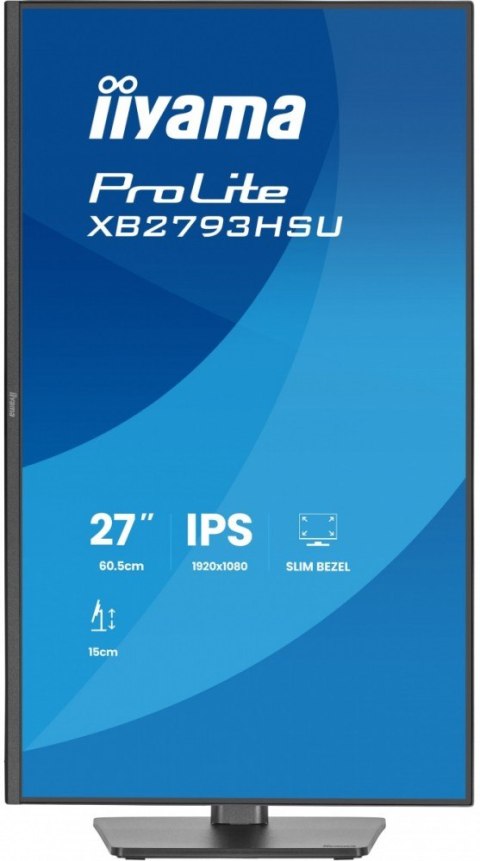 Monitor 27 cali XB2793HSU-B1 IPS  HDMI  DP  2x2W  2xUSB  350cd  1500:1  HAS 150 PIVOT