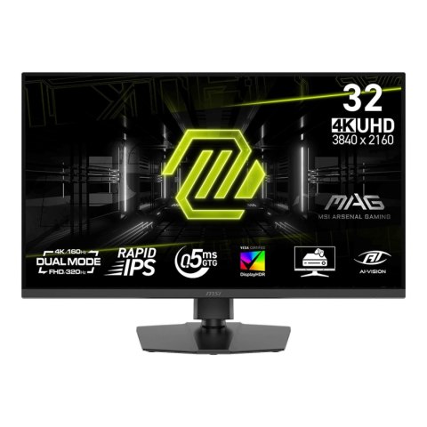 Monitor MSI 31,5" MAG 322URDF E16 Rapid IPS 4K UHD/FHD 160Hz/320Hz 2xHDMI DP HUB