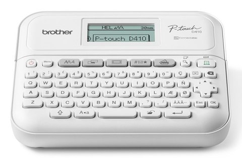 Brother PT-D410VP drukarka etykiet ZINK (Zero-Ink) 180 x 180 DPI Przewodowa TZe QWERTY