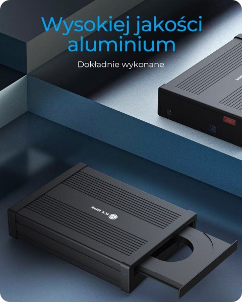 Obudowa ICY BOX IB-525-U3 5.25" SATA III USB Type-C
