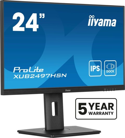 Monitor USB-C, LAN, DP-Out (dock), 300cd