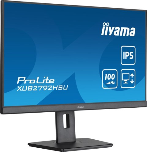 Monitor iiyama XUB2792HSU-B6 27IN FHD IPS BUSI/1920X1080 100HZ 0.4MS 250CD