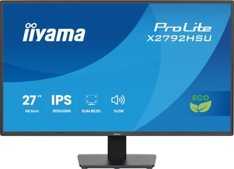 Iiyama TFT X2792HSU IPS 27'' - Płaski Ekran - 68.6 cm