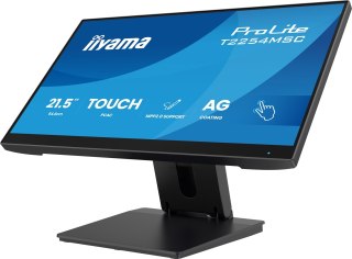 Monitor iiyama T2254MSC-B2AG 21,5" Optical Bonded PCAP 10P Touch Anti Glare MPP2.0 aktywny rysik obsługiwany 1920x1080