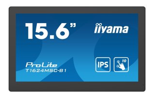 IIYAMA T1624MSC-B1 ProLite 15.6" monitor multitouch LED 1920x1080
