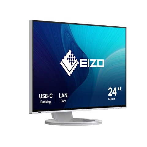 Monitor EIZO FlexScan EV2495-WT - 61,2 cm (24,1") - 1920 x 1200 pikseli - WUXGA - LED - 5 ms - Biały