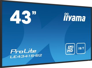 Monitor iiyama ProLite LE4341S-B2 - 43-calowy płaski ekran - 108 cm