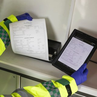 Brother PJ862 203 x 200 DPI Przewodowy i Bezprzewodowy bezpośrednio termiczny Drukarek mobilnych