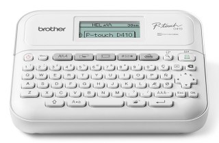 Brother PT-D410 drukarka etykiet Termotransferowy 180 x 180 DPI 20 mm/s Przewodowa TZe QWERTY