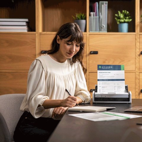 Brother ADS-1800W Skaner ADF 1200 x 1200 DPI A4 Biały