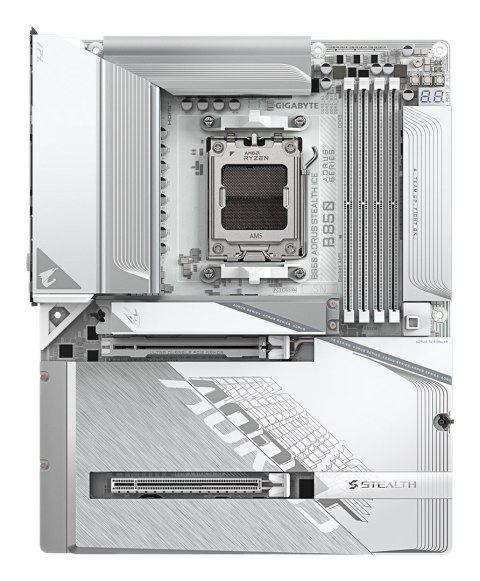 Płyta główna Gigabyte B850 AORUS STEALTH ICE (B850, AM5, ATX, DDR5)