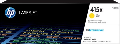 Toner HP żółty HP 415X, HP415X=W2032X, 6000 str.