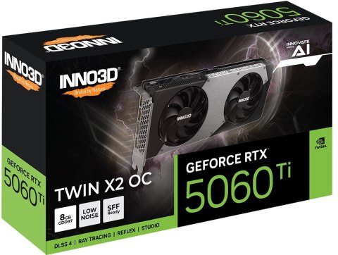 Karta graficzna INNO3D RTX 5060 Ti Twin X2 OC 8GB