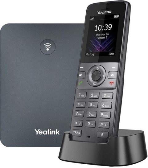 Yealink W74P telefon VoIP Szary TFT