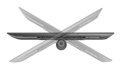Neomounts DS42-430BL14 uchwyt do telewizorów 139,7 cm (55") Czarny