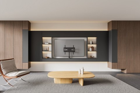 Neomounts DS42-430BL14 uchwyt do telewizorów 139,7 cm (55") Czarny