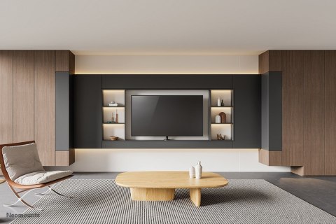 Neomounts DS42-430BL14 uchwyt do telewizorów 139,7 cm (55") Czarny