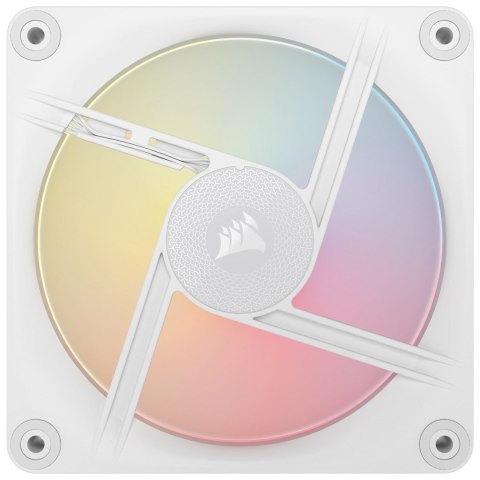 Corsair iCUE LINK LX120-R RGB Wentylator 12cm Biały 3szt.