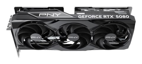 PNY GeForce RTX 5080 Overclocked Triple Fan GPU NVIDIA 16 GB GDDR7