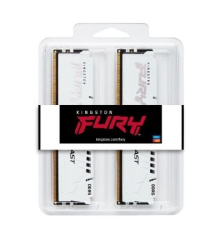Pamięć DDR5 Fury Beast 32GB(2*16GB) 6000 CL30 EXPO biała