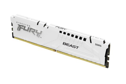 Pamięć DDR5 Fury Beast 32GB(2*16GB) 6400 CL32 EXPO biała