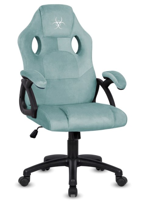 Fotel obrotowy do biurka CARRERA M ALCANTARA BLUE DUST